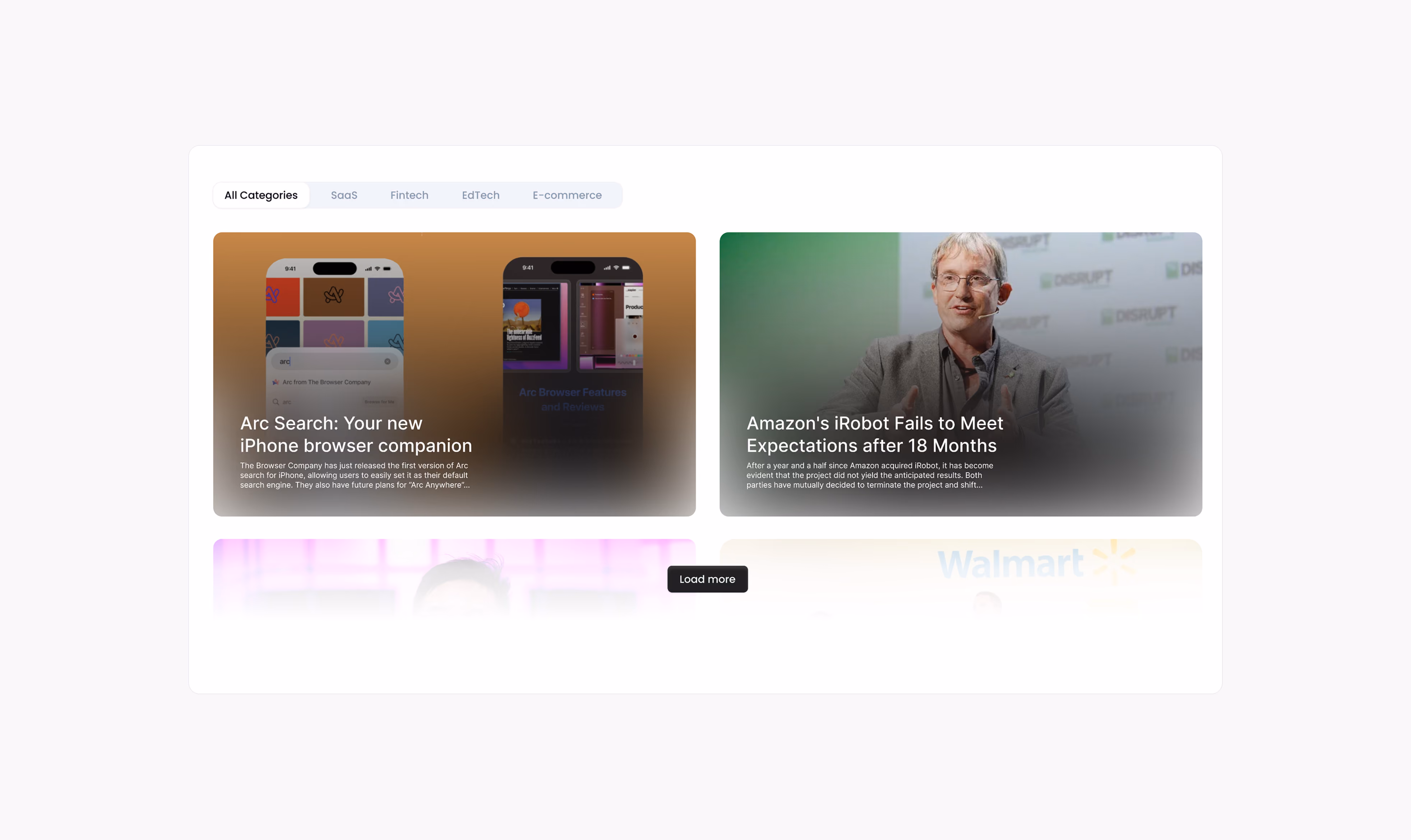 Website work by 90five: v34
